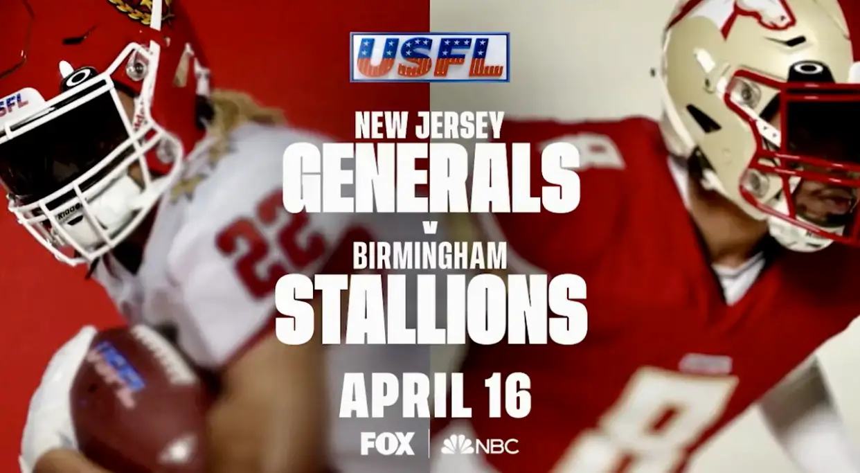 USFL 2022 New Jersey Generals Regular Season Schedule Breakdown