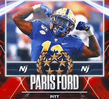 Former Pitt Safety Paris Ford Drafted by USFL's New Jersey