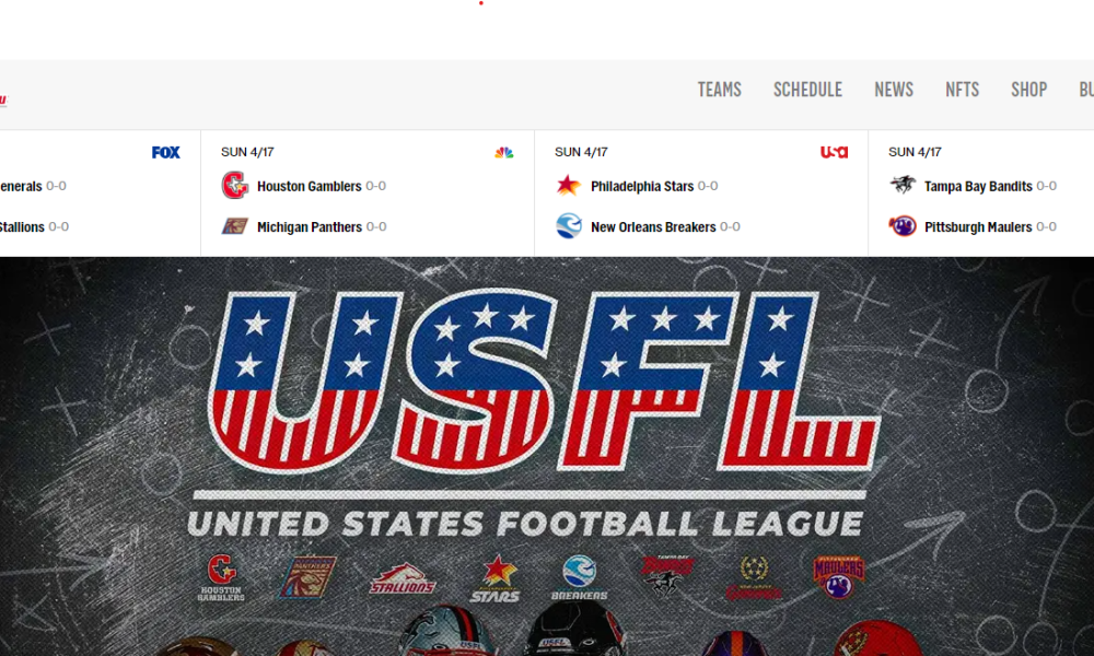 USFL News, Scores, Schedule, Stats, Rosters, Draft, Fantasy, United