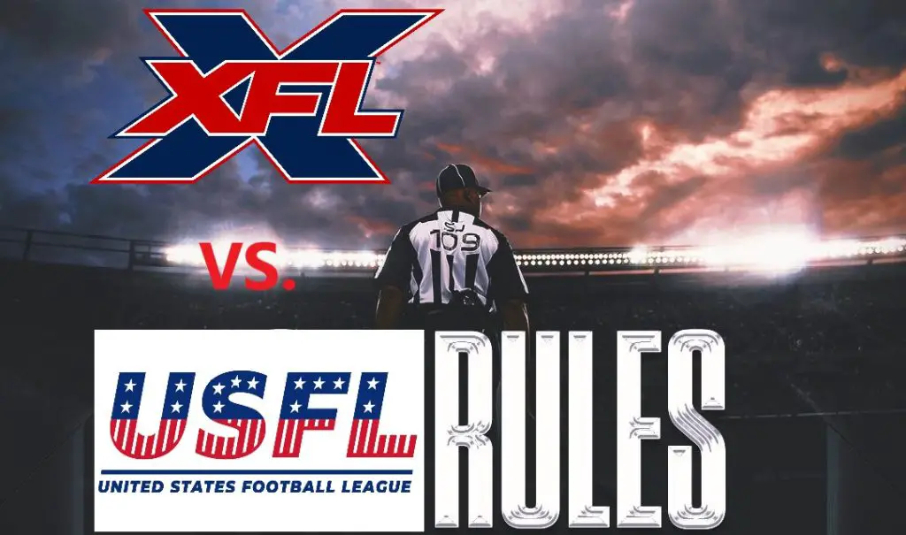 USFL Rules Vs. XFL Rules