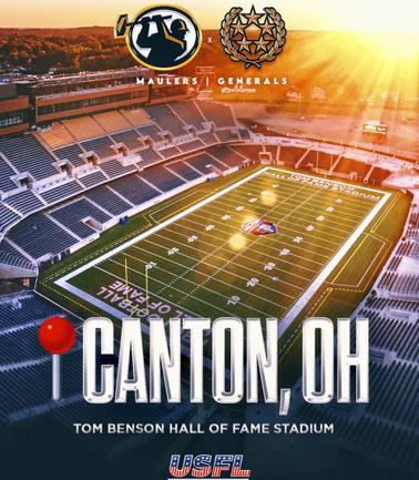 Canton, Ohio to host USFL games during 2023 regular season