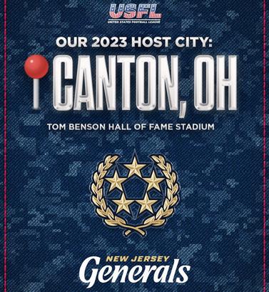 Two USFL teams to play home games at Canton's Tom Benson Hall of Fame  Stadium for 2023 season 