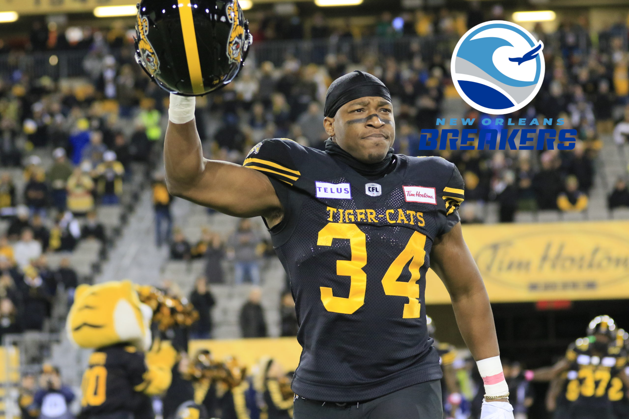 New Orleans Breakers Add Three, Including Former CFL RB Wes Hills