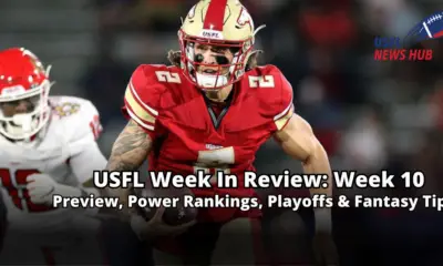 USFL Week In Review: Week 8, QB Rankings, Power Ranking, and the Playoff  Picture